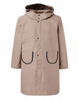 Beige Cotton EtaProof Parka-0