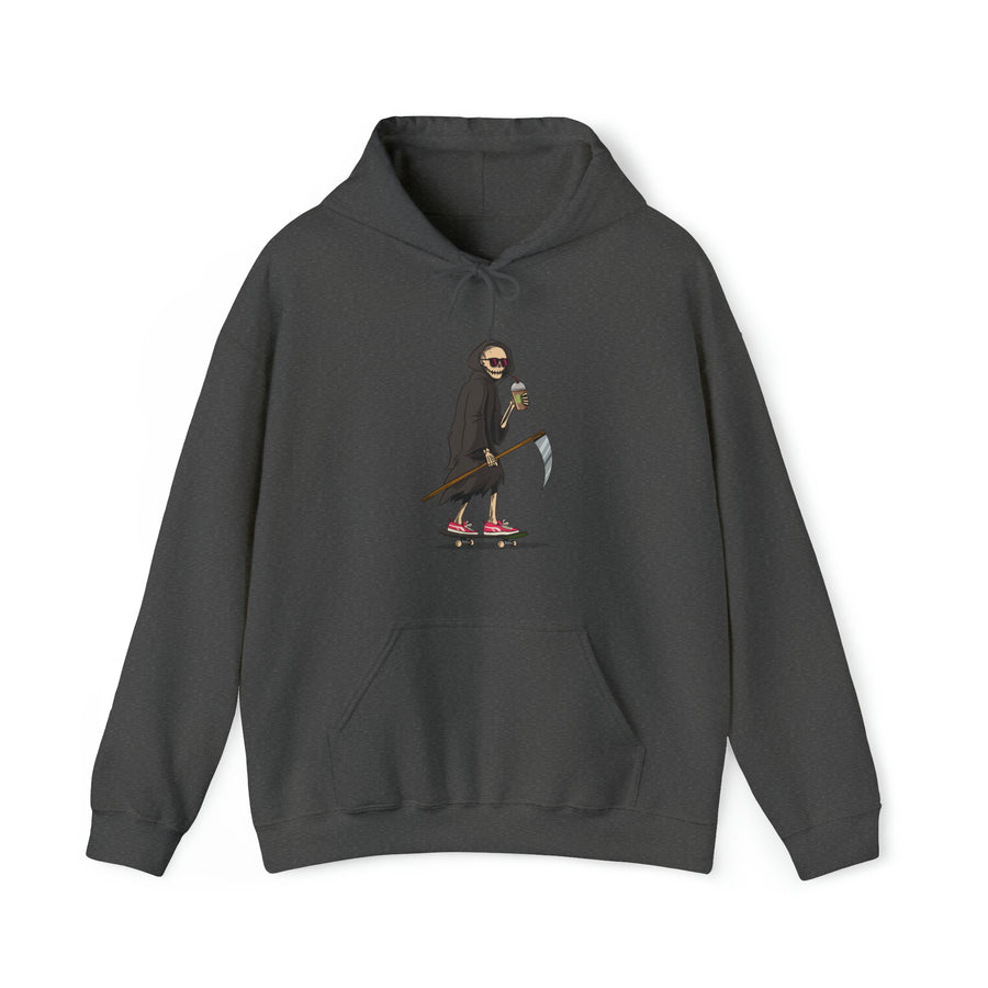 Graphic Print Unisex Hooded Sweatshirt