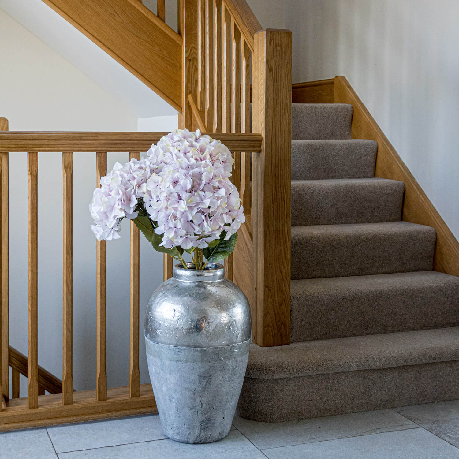 Giant Pink Hydrangea Stem for Stylish Home Displays