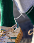 Racing Green Bamboo Socks