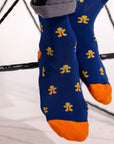 Gingerbread Men Bamboo Socks