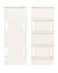 White Wooden Dream Rocker with Pillow, Slide and Ladder - Large