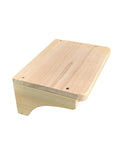 Wooden Playhouse Shelf Accessory - Outdoor Playhouse Serving Ledge