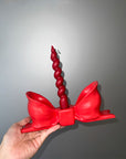 Cute Girl Bow Tie Ceramic Candle Holder