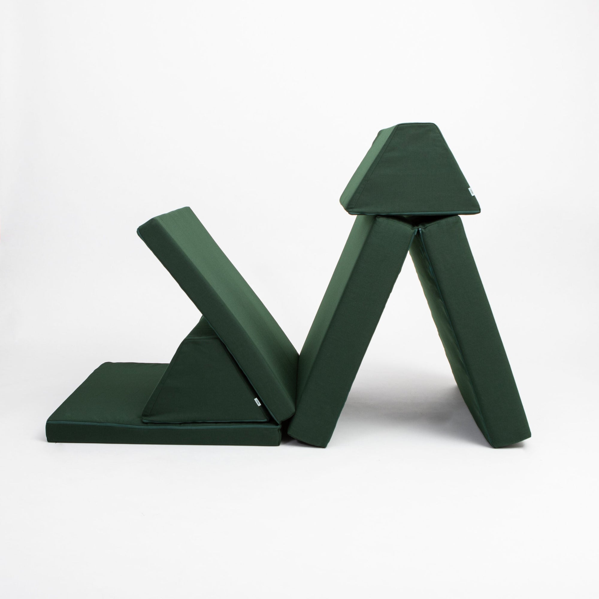 Activity Play Mattress Set in Deep Green