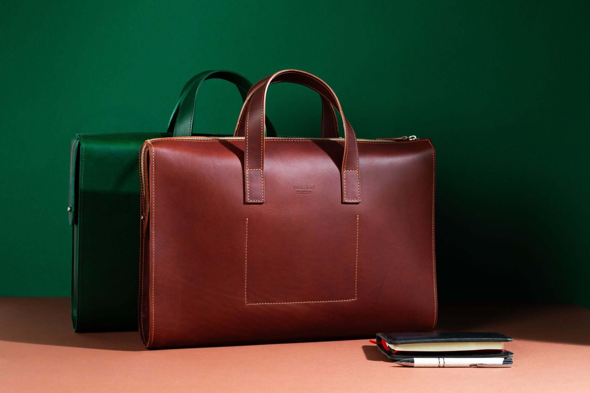 Classic Leather Model Brief – Slim, Durable &amp; Elegant by Craftory at brixbailey.com