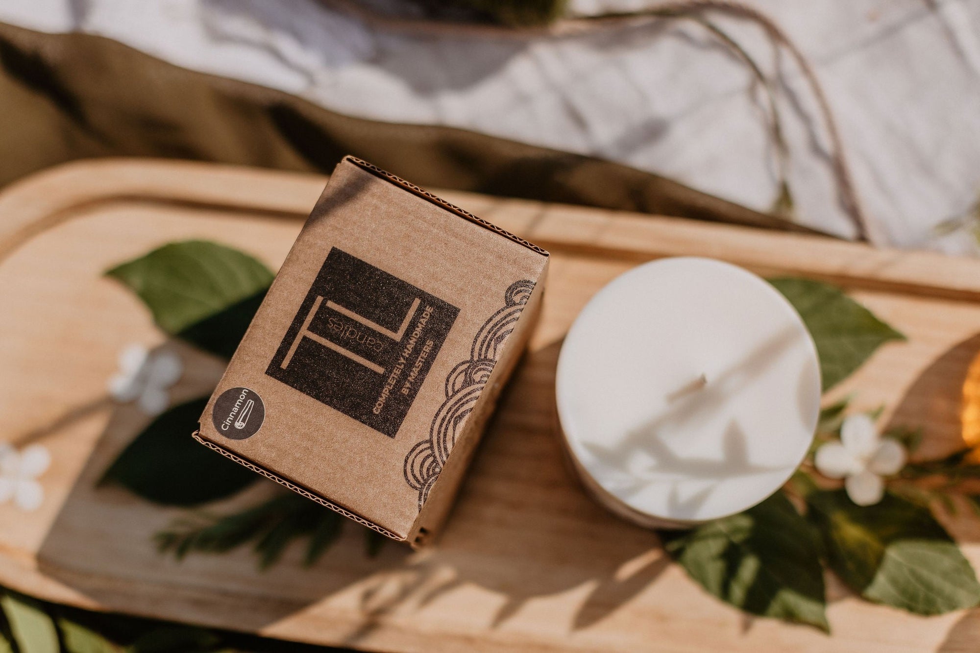 Lavender Scented Handmade Soy Wax Candle