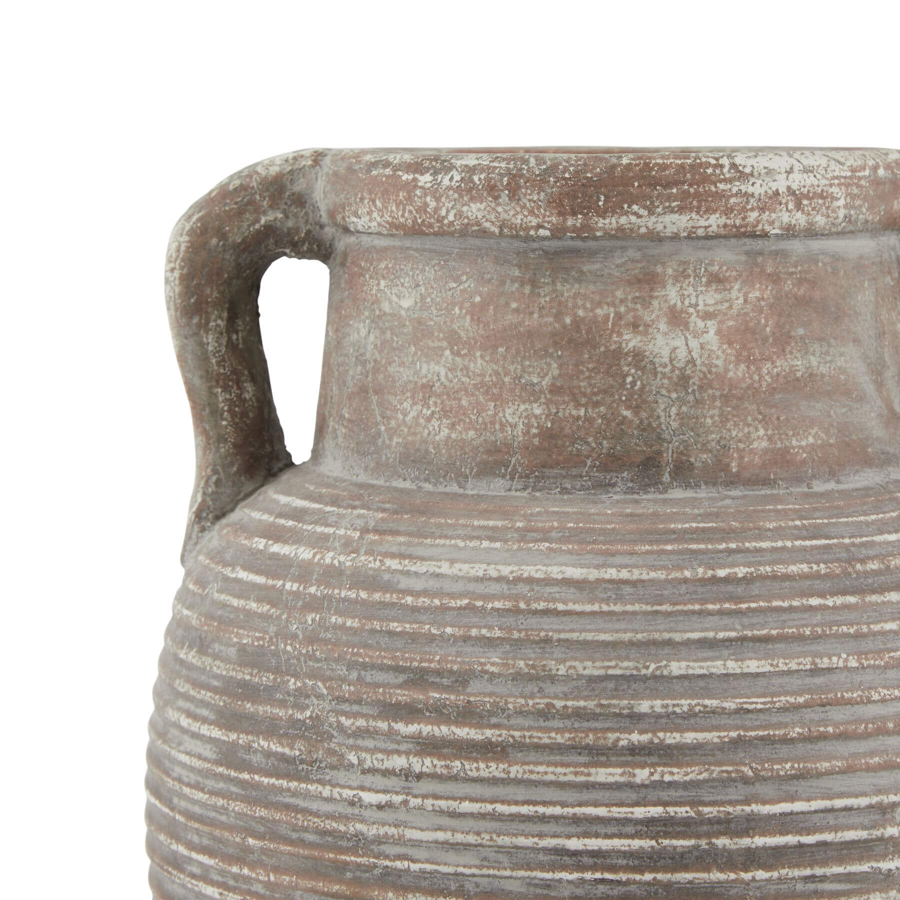 Siena Brown Amphora Ceramic Vase