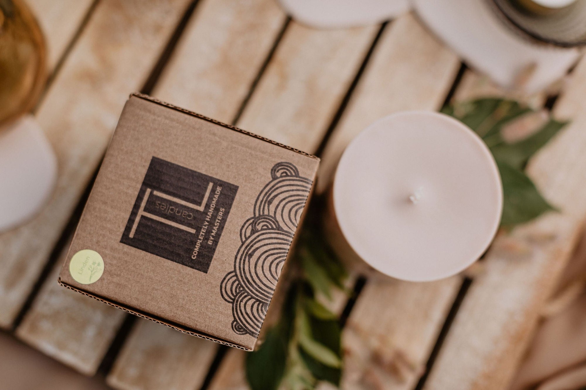 Handmade Latvian Summer Candle with Amber &amp; Honey Aroma by TL Candles at www.brixbailey.com