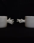Rock Paper Scissors Porcelain Cup Set