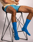 Sky Blue Bamboo Socks