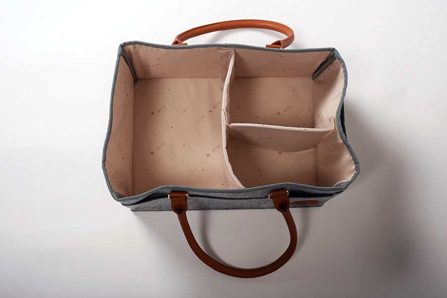 Portable Storage Basket Diaper Caddy Organizer