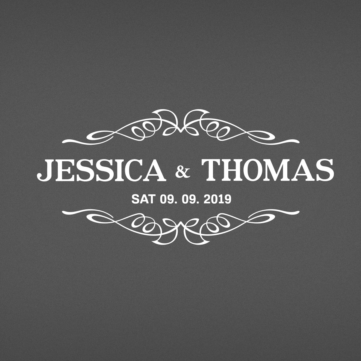 Personalised Wedding Cake Knife &amp; Server Set – Engraved Stainless Steel