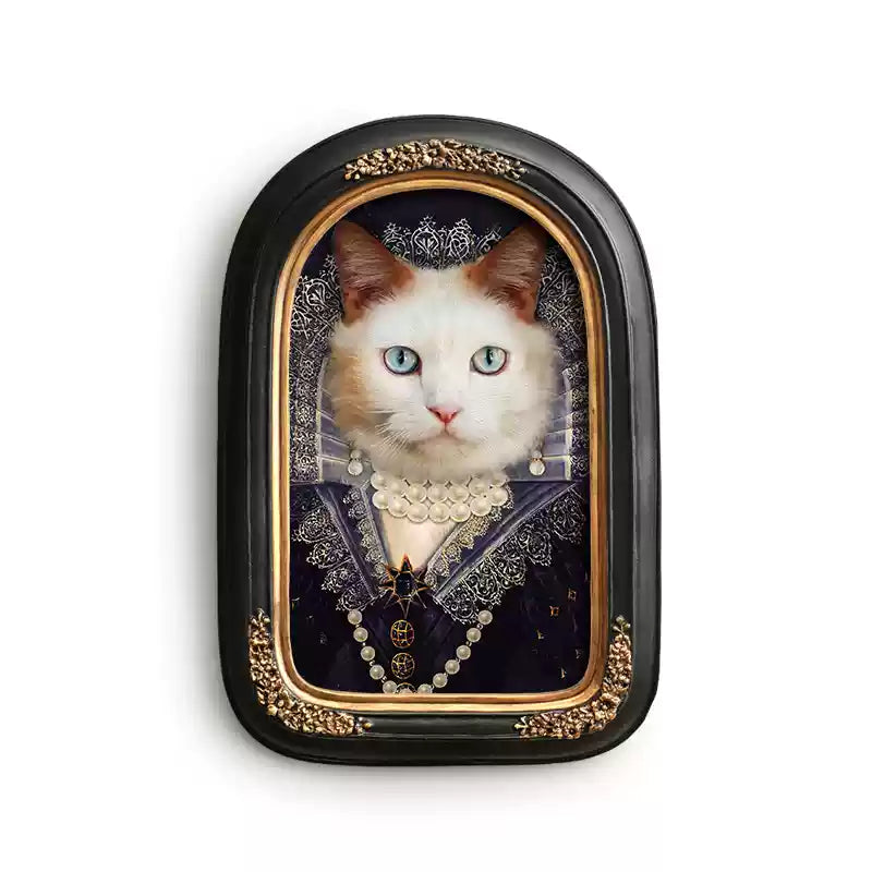 Regal Cat Portrait Wall Art-6
