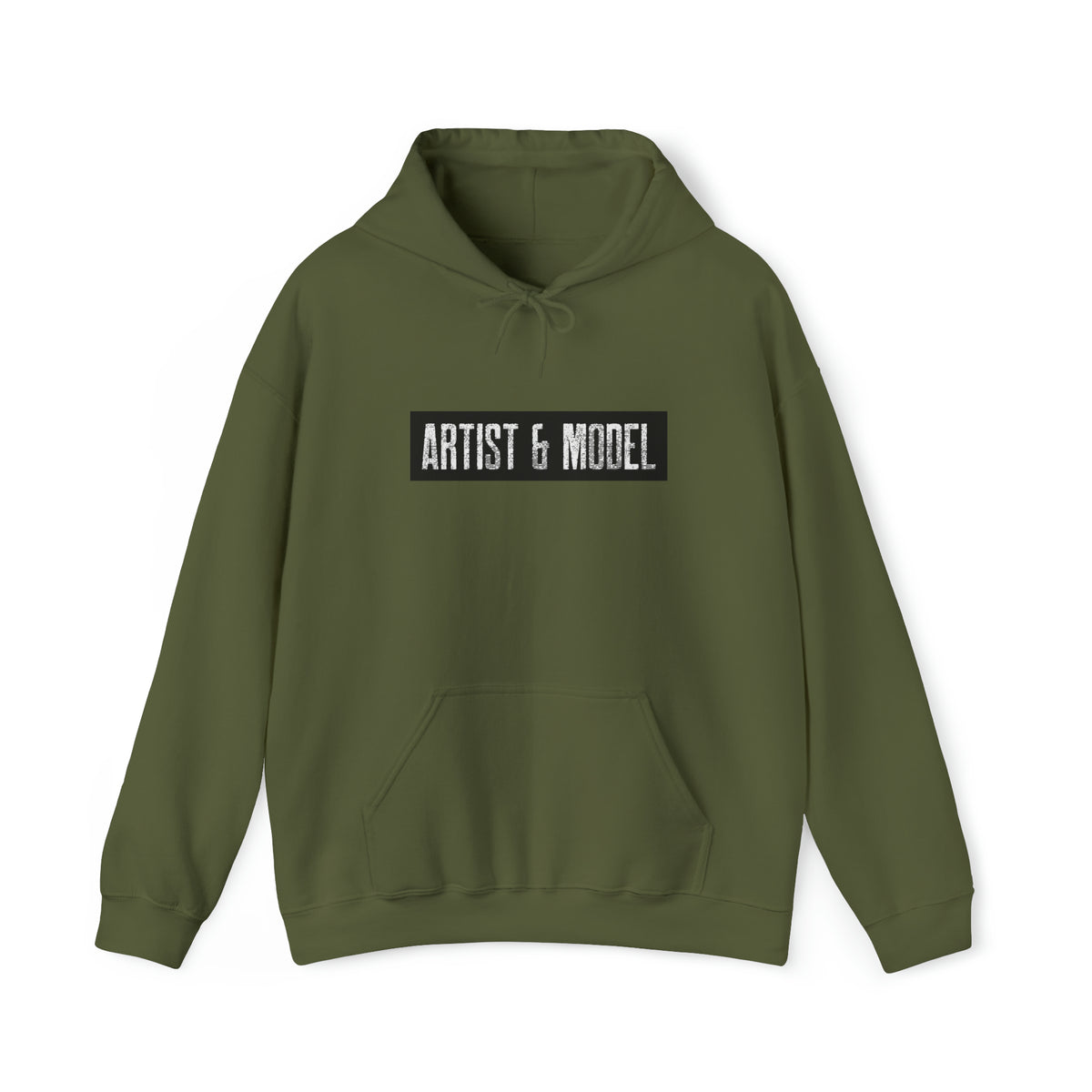 Graphic Print Unisex Hooded Sweatshirt
