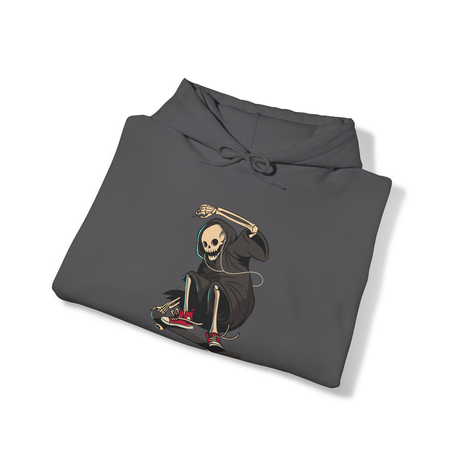 Graphic Print Unisex Hooded Sweatshirt