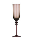 Set of Four Purple Champagne Glasses | Tessa