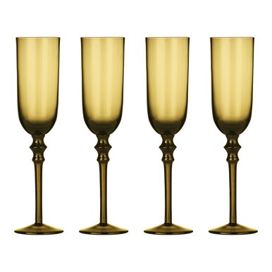 Set of Four Champagne Glasses | Tessa