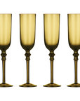 Set of Four Champagne Glasses | Tessa