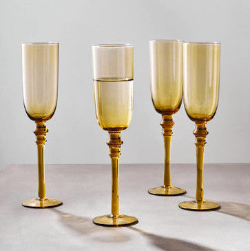 Set of Four Champagne Glasses | Tessa