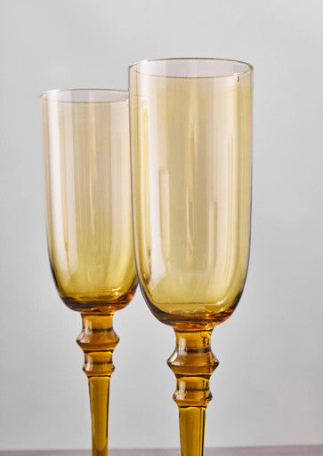 Set of Four Champagne Glasses | Tessa