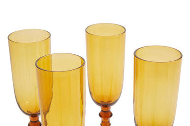 Set of Four Champagne Glasses | Tessa
