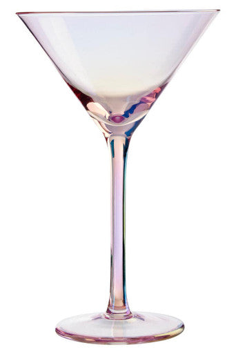 Set of 2 Martini Glasses | Frosted Deco