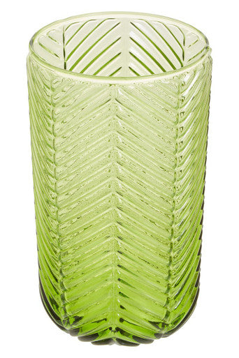 Set of Four Green Highball Glasses | Fleur