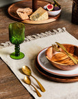 Set of Four Green Wine Glasses | Fleur