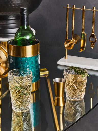 Set of Four Clear Highball Glasses | Fleur