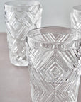 Set of Four Clear Highball Glasses | Fleur