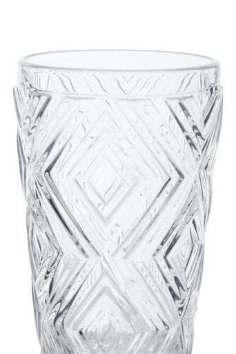 Set of Four Clear Highball Glasses | Fleur