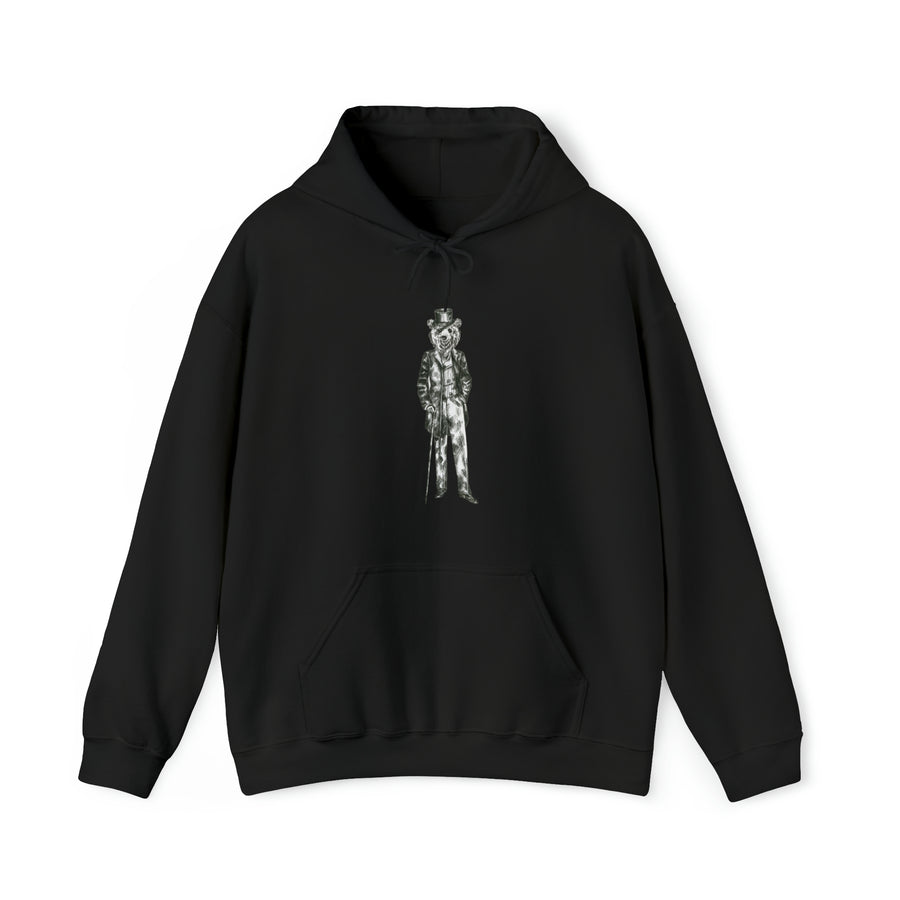 Graphic Print Unisex Hooded Sweatshirt