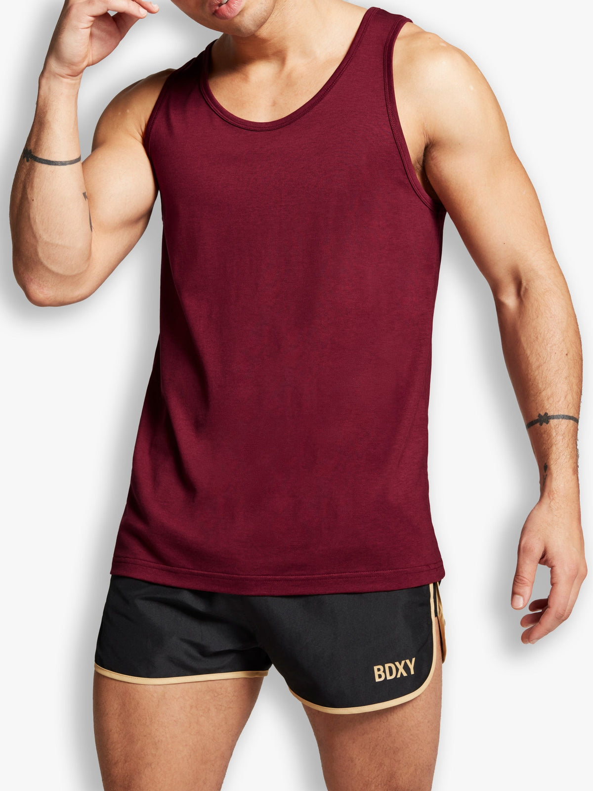 "The Stunt" Vest | Burgundy