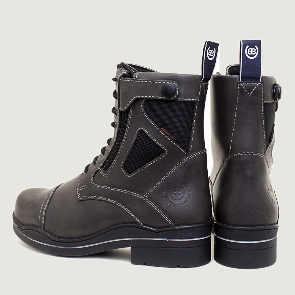 Kentucky Storm Waterproof Ankle Boots - Grey