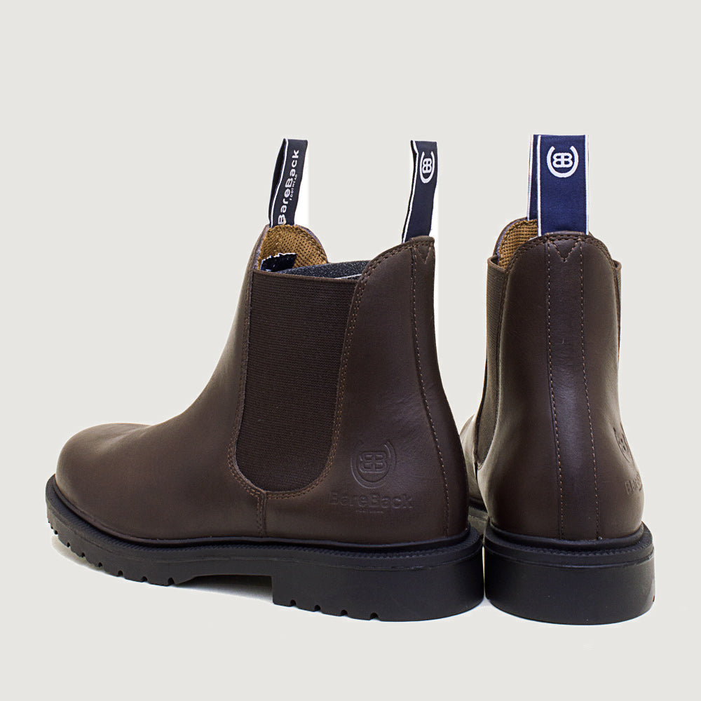Detroit Steel Toe Cap Work Boots - Brown