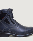 Kentucky Storm Waterproof Jodhpur Boots - Polished Navy