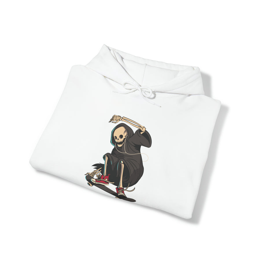 Graphic Print Unisex Hooded Sweatshirt