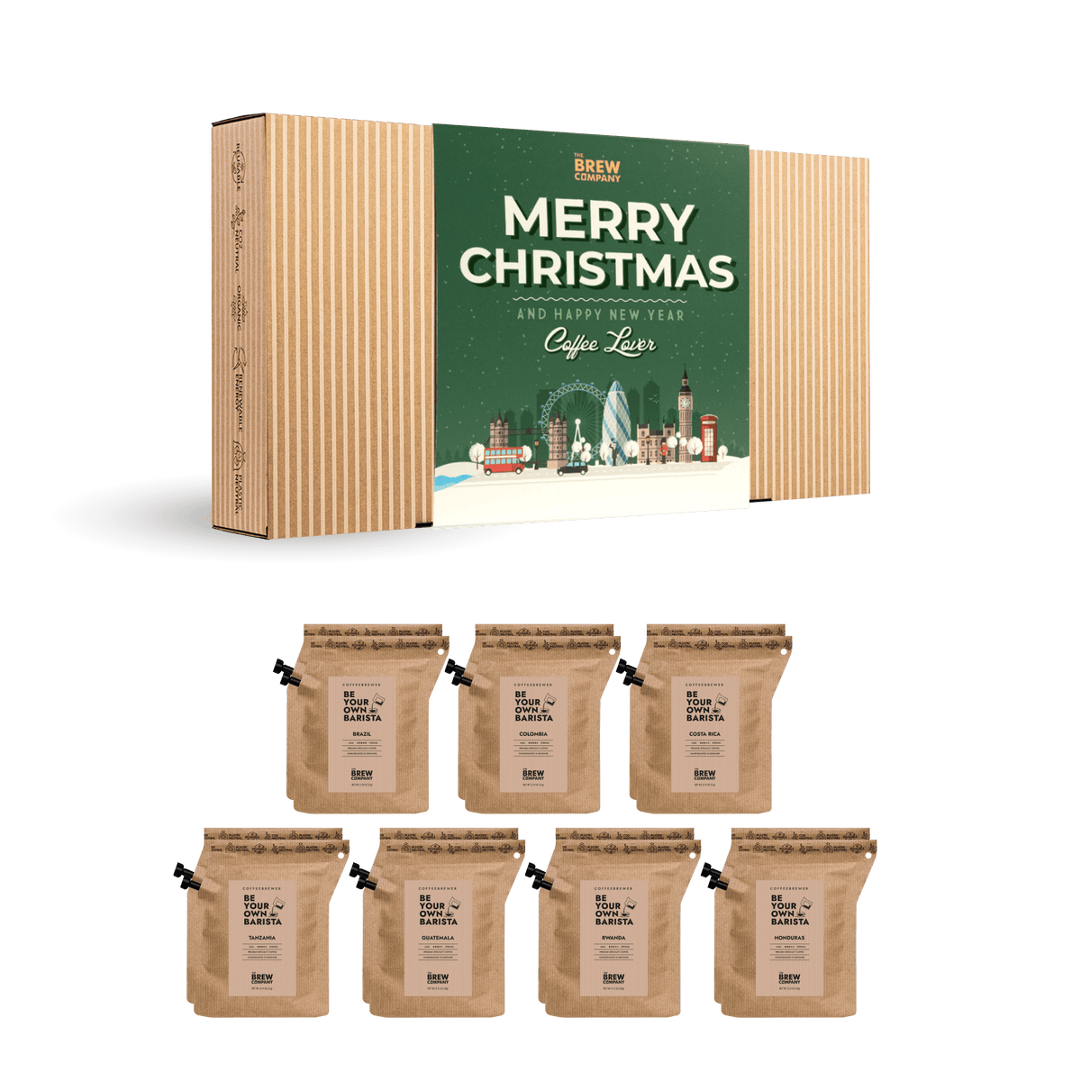 Merry Christmas Coffee Gift Box
