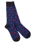 Love Heart Sock Box - 3 Pairs of Bamboo Socks (His)