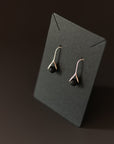 Gold Plated Lava Stone Diffuser Earrings