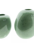 Vase Decor OVALI - PISTACHE BUBBLES