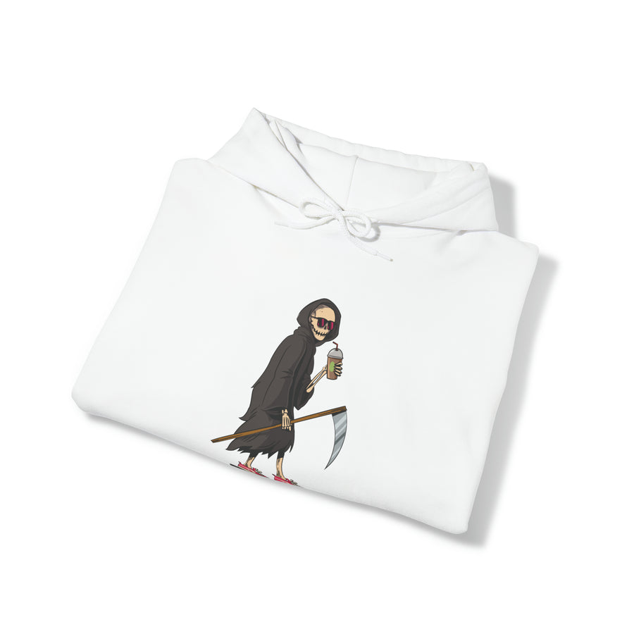 Graphic Print Unisex Hooded Sweatshirt
