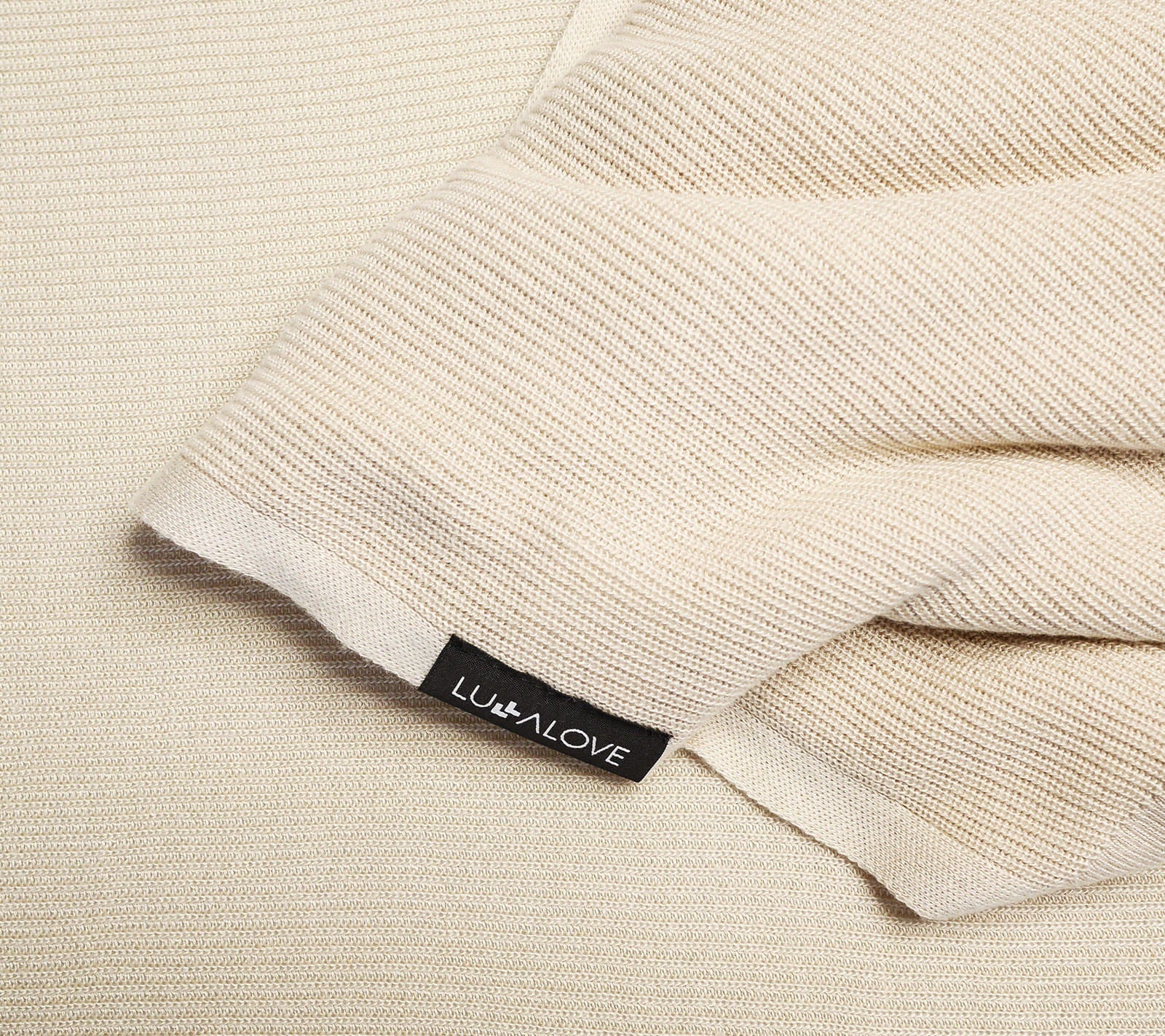 Soft Lightweight Bamboo Swaddle Blanket - Breathable, Hypoallergenic & Stretchy for Baby Comfort by Lullalove UK at brixbailey.com