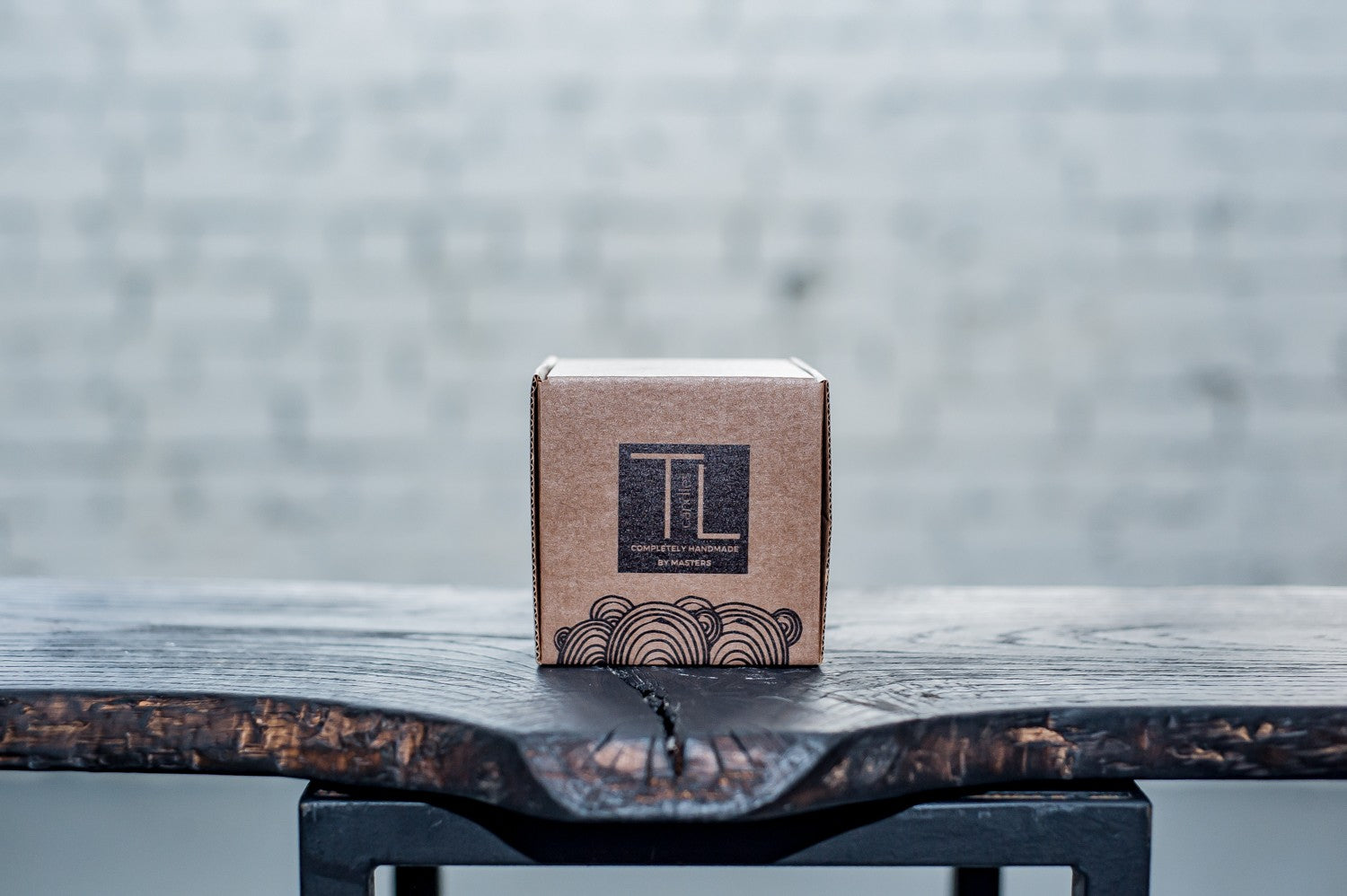 Vanilla Scented Candle Handmade in Latvia - Cozy &amp; Decorative with Natural Elements by TL Candles at www.brixbailey.com