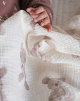 The Bunny Muslin Blanket Swaddle