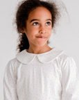 Peter Pan Collar - Gold Dot