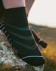 Black Performance Trainer Socks