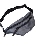 Classic Grey Waist Bag for Everyday Outings