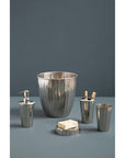 Hammered Bathroom Nickel Finish Lotion Dispenser | Vaco